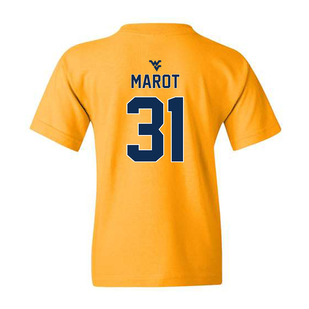 West Virginia - NCAA Baseball : Alex Marot - Youth T-Shirt Classic Shersey