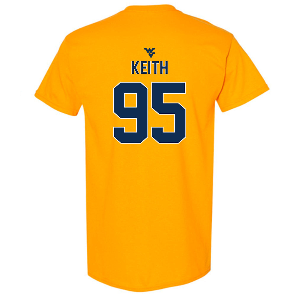 West Virginia - NCAA Football : Zachariah Keith - Short Sleeve T-Shirt