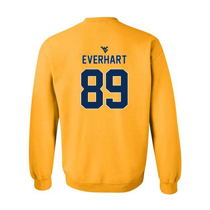 West Virginia - NCAA Football : Carson Everhart - Gold Classic Shersey Sweatshirt