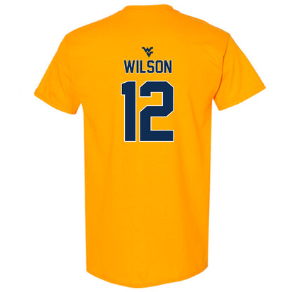 West Virginia - NCAA Football : Anthony Wilson - Gold Classic Shersey Short Sleeve T-Shirt