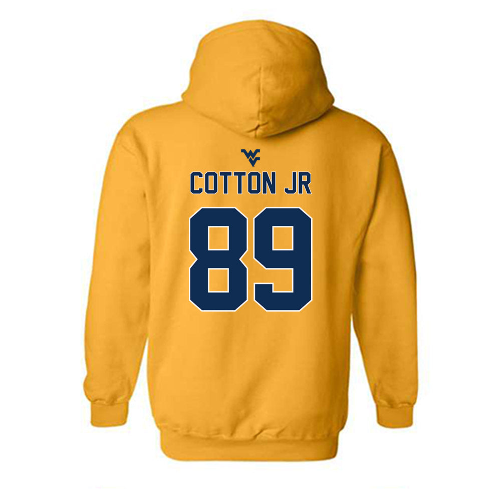 West Virginia - NCAA Football : Dj Cotton jr - Hooded Sweatshirt