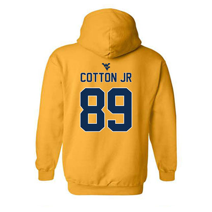 West Virginia - NCAA Football : Dj Cotton jr - Hooded Sweatshirt