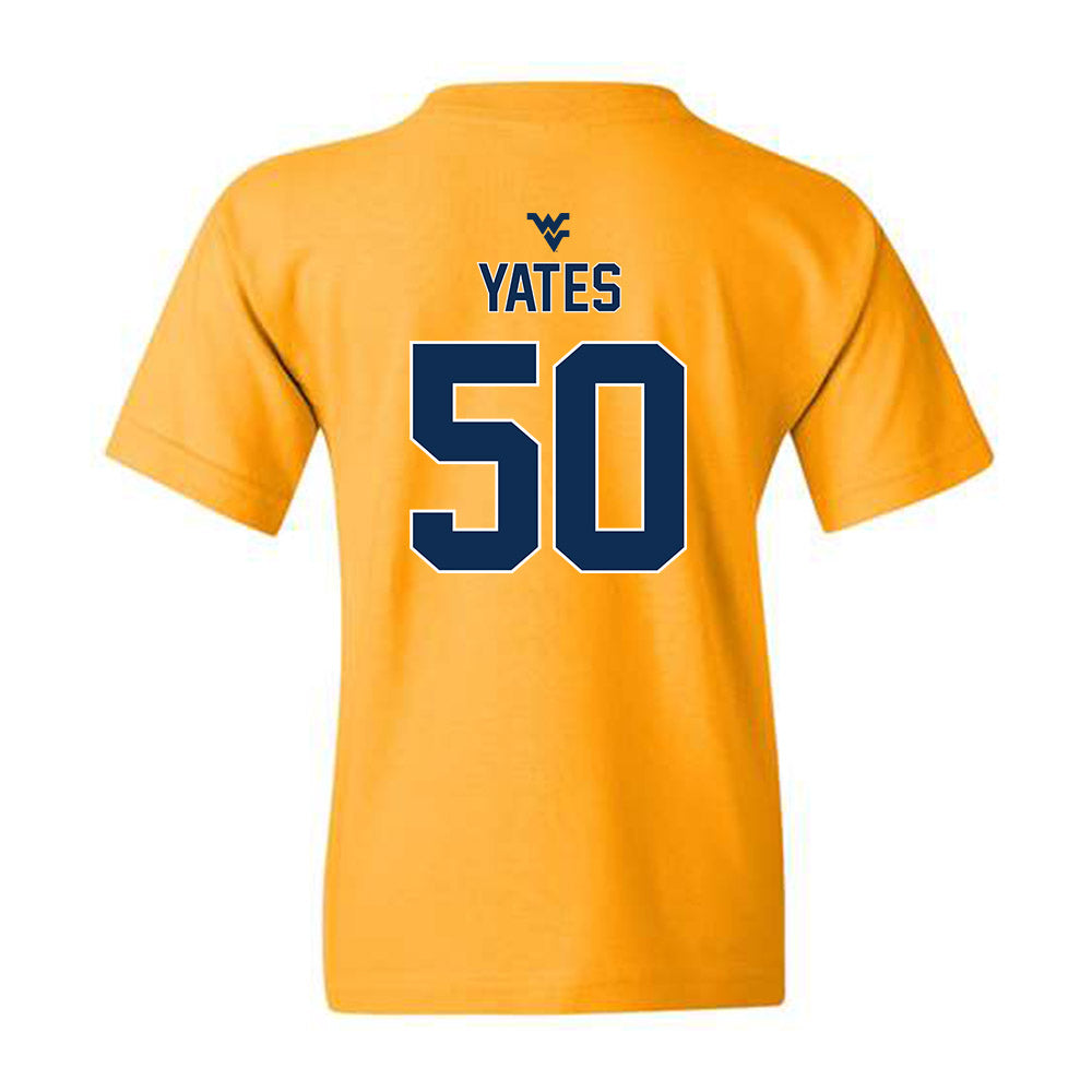 West Virginia - NCAA Football : Brandon Yates - Gold Classic Shersey Youth T-Shirt