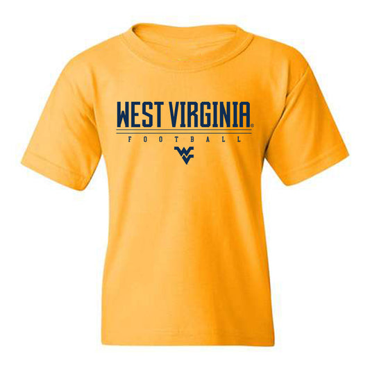 West Virginia - NCAA Football : Anthony Del Negro - Gold Classic Shersey Youth T-Shirt