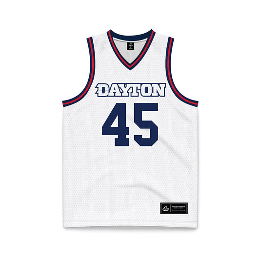 Dayton - NCAA Men's Basketball : Zimi Nwokeji - Basketball Jersey White Replica Jersey