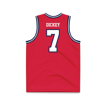 Dayton - NCAA Men's Basketball : Evan Dickey - Basketball Jersey Red