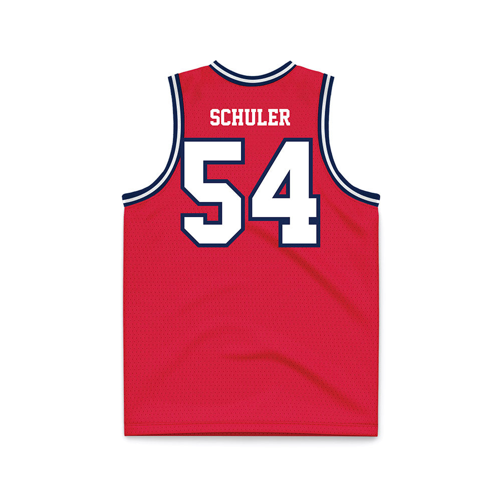 Dayton - NCAA Men's Basketball : Atticus Schuler - Basketball Jersey Red