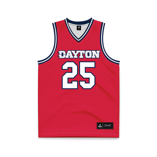 Dayton - NCAA Men's Basketball : Will Maxwell - Basketball Jersey Red