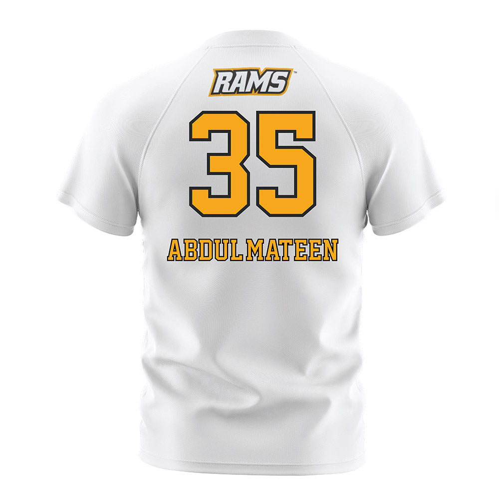 VCU - NCAA Men's Soccer : Sulaiman Abdul-Mateen - Soccer Jersey White