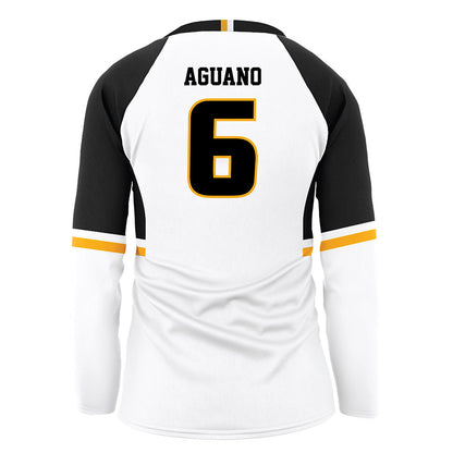 VCU - NCAA Women's Volleyball : Taylor Aguano - Volleyball White Jersey