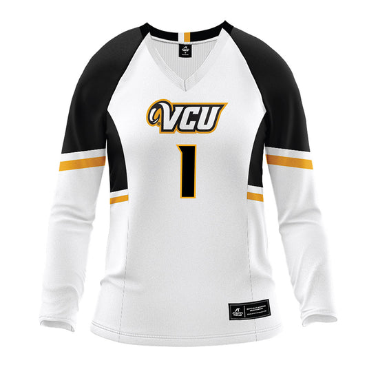 VCU - NCAA Women's Volleyball : Annabelle Tomei - Volleyball White Jersey