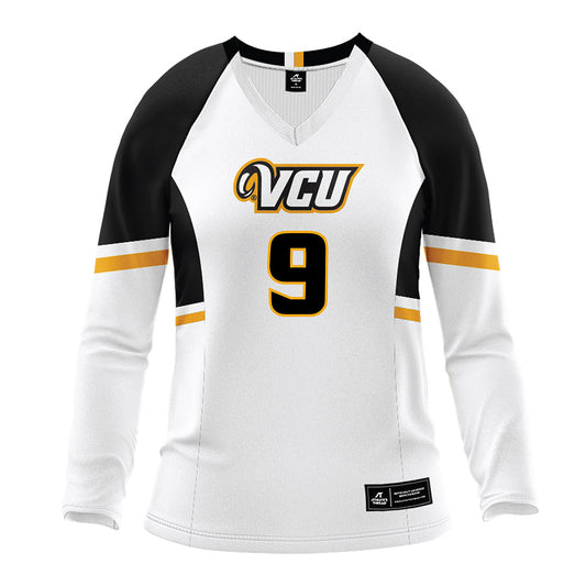 VCU - NCAA Women's Volleyball : Julieta Portillo - Volleyball White Jersey