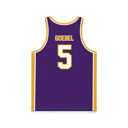 Northern Iowa - NCAA Women's Basketball : Ryley Goebel - Purple Jersey