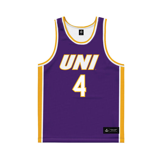 Northern Iowa - NCAA Women's Basketball : Emerson Green - Purple Jersey
