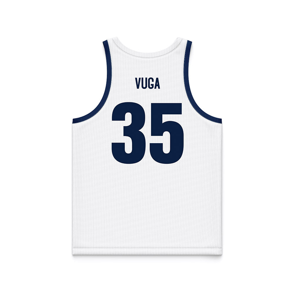Monmouth - NCAA Men's Basketball : Klemen Vuga - NCAA Basketball White Jersey