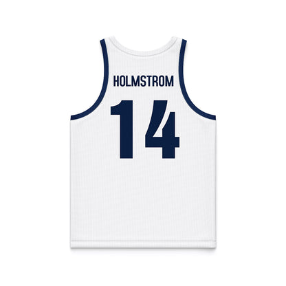 Monmouth - NCAA Men's Basketball : Jack Holmstrom - White Jersey