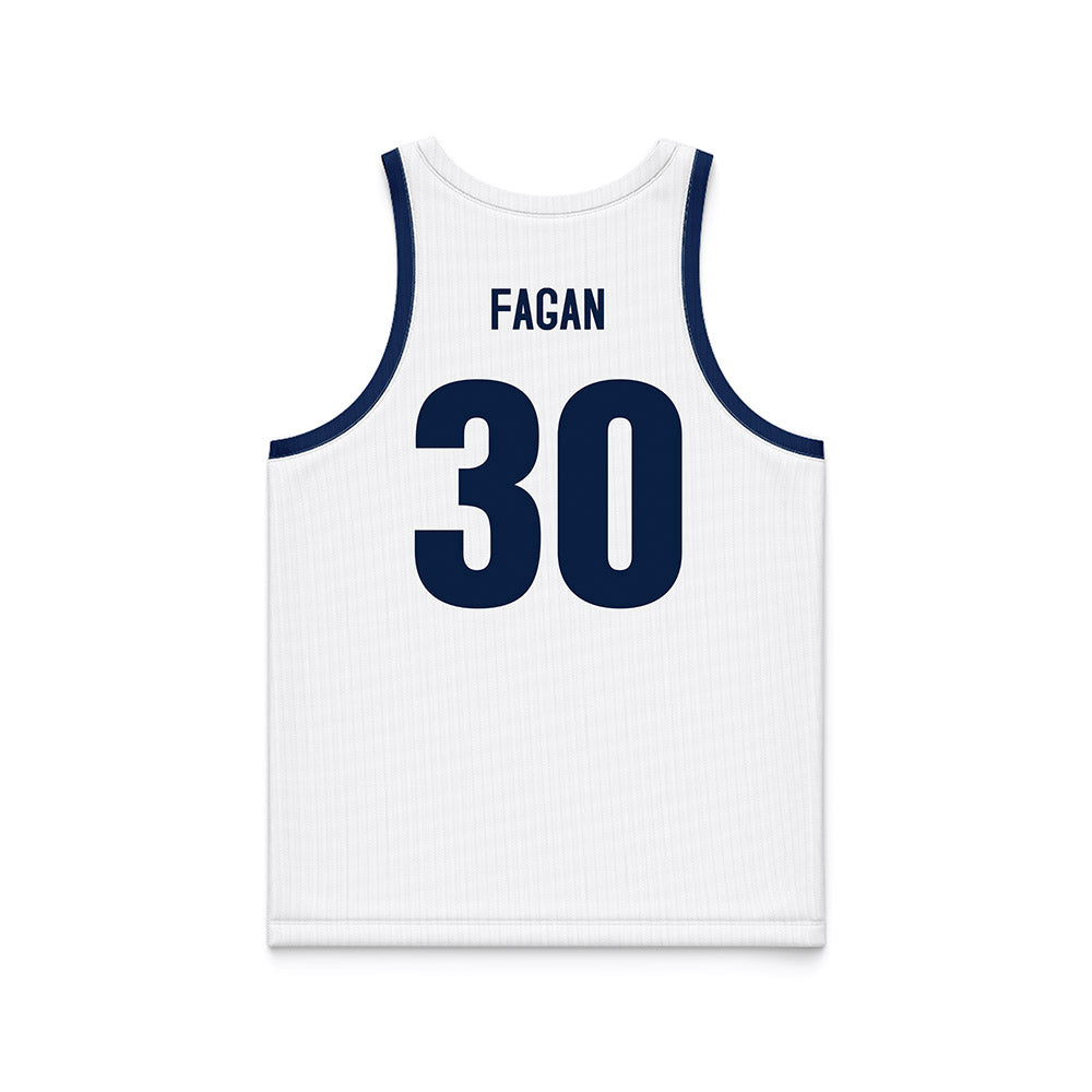 Monmouth - NCAA Men's Basketball : Sam Fagan - White Jersey