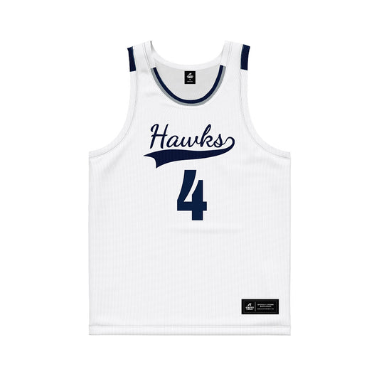 Monmouth - NCAA Men's Basketball : Andrew Ball - White Jersey