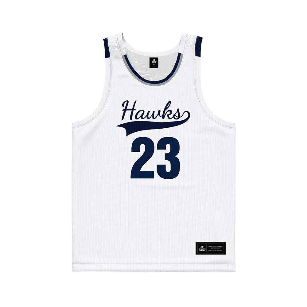 Monmouth - NCAA Men's Basketball : Cornelius Robinson - White Jersey