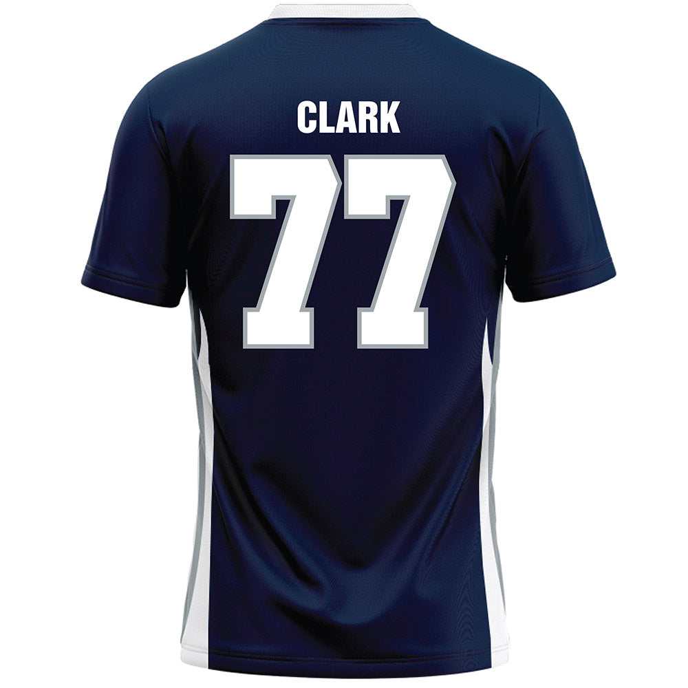 Monmouth - NCAA Men's Lacrosse : Greg Clark - Blue Jersey