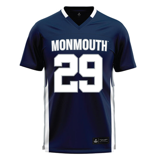 Monmouth - NCAA Men's Lacrosse : Patrick Orapello - Blue Jersey