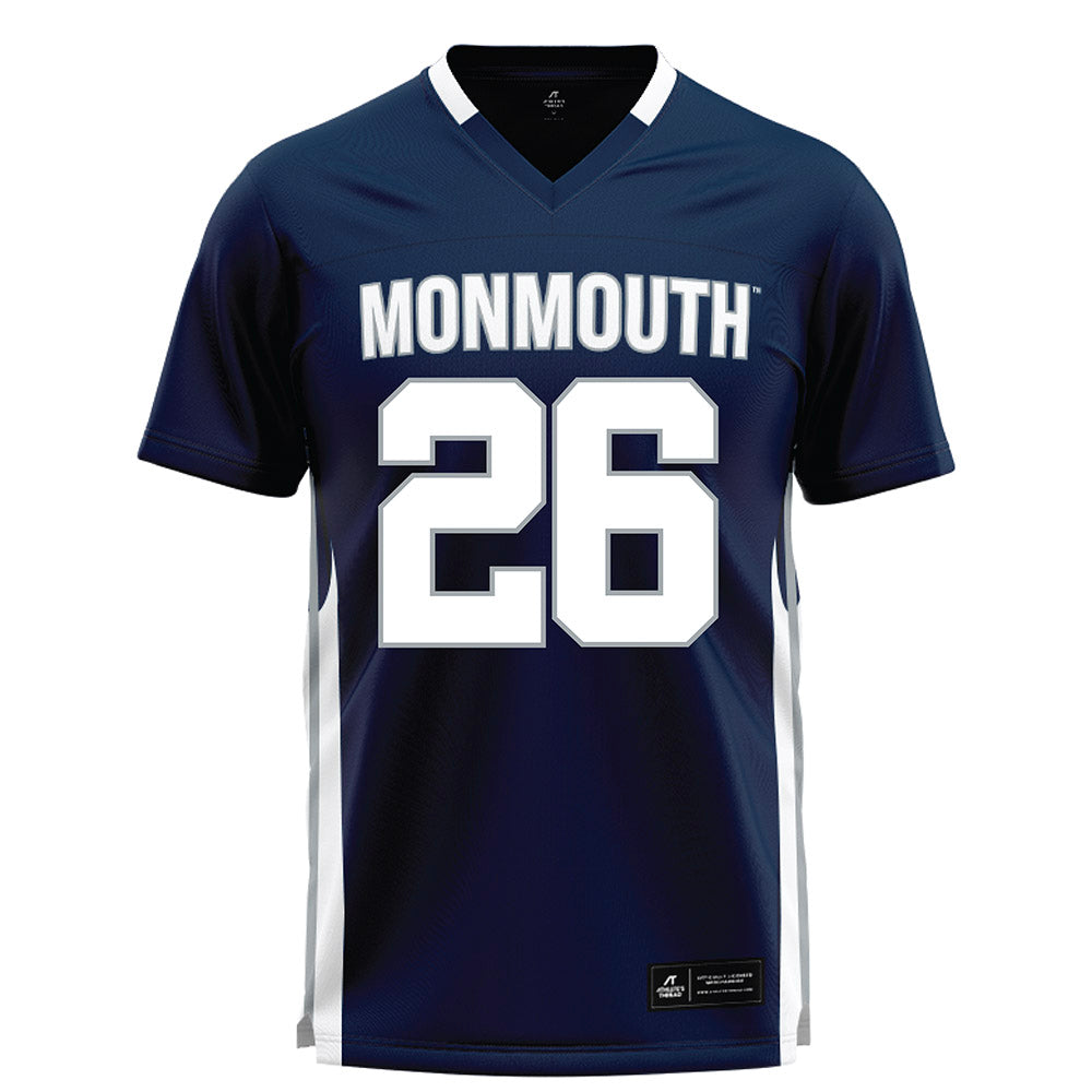 Monmouth - NCAA Men's Lacrosse : Brandon Rispoli - Blue Jersey