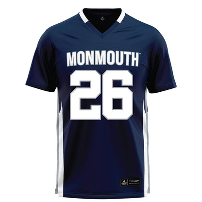 Monmouth - NCAA Men's Lacrosse : Brandon Rispoli - Blue Jersey