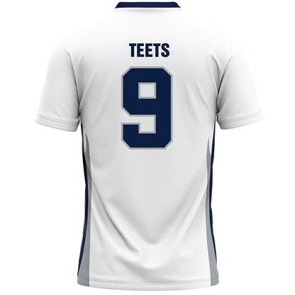 Monmouth - NCAA Men's Lacrosse : Nicholas Teets - White Jersey