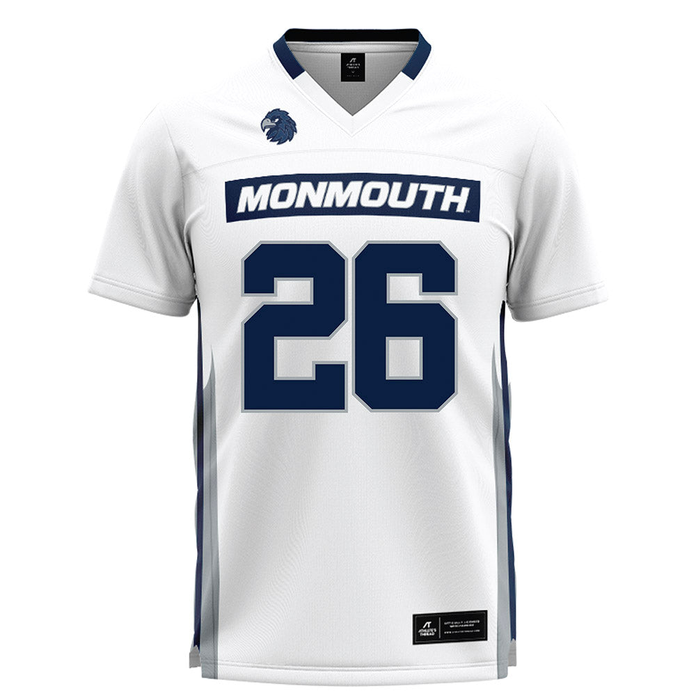 Monmouth - NCAA Men's Lacrosse : Brandon Rispoli - White Jersey