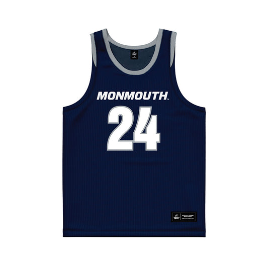 Monmouth - NCAA Women's Basketball : Belle Kranbuhl - Blue Jersey