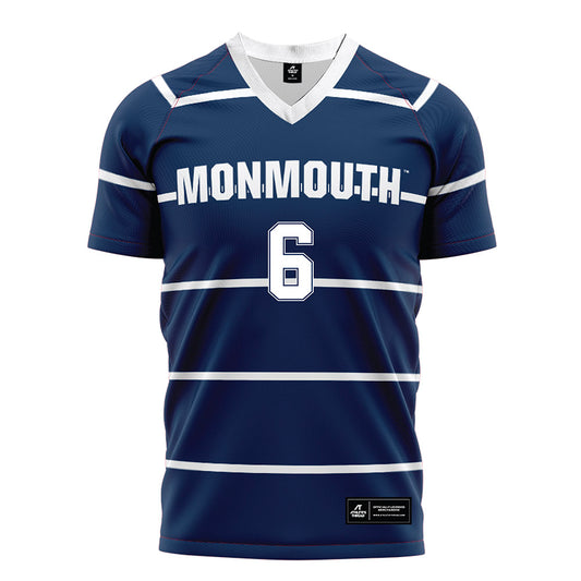 Monmouth - NCAA Women's Soccer : Marisa Tava - Blue Jersey