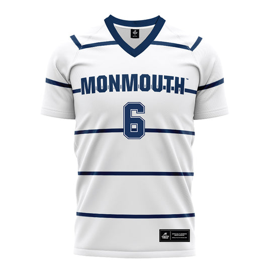 Monmouth - NCAA Women's Soccer : Marisa Tava - White Jersey