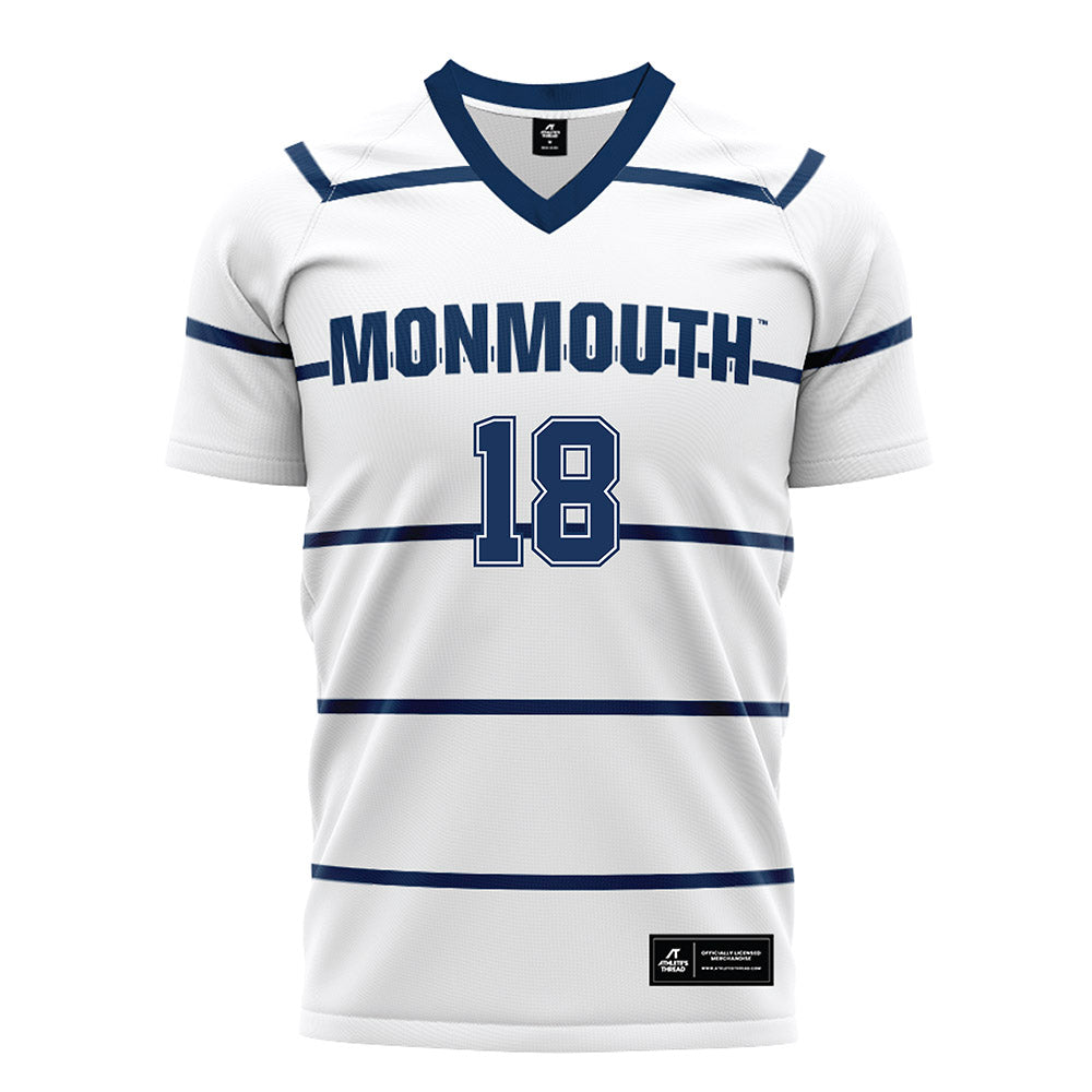 Monmouth - NCAA Women's Soccer : Julianna Caccamo - White Jersey