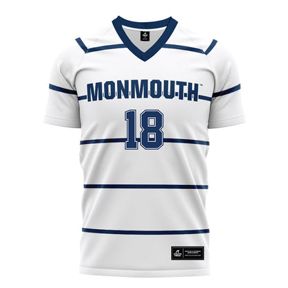 Monmouth - NCAA Women's Soccer : Julianna Caccamo - White Jersey