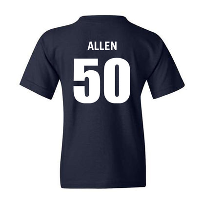Monmouth - NCAA Men's Basketball : Braedan Allen - Youth T-Shirt Replica Shersey