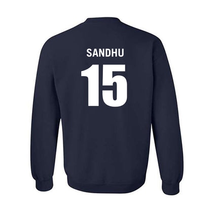 Monmouth - NCAA Men's Basketball : Amaan Sandhu - Replica Shersey Sweatshirt