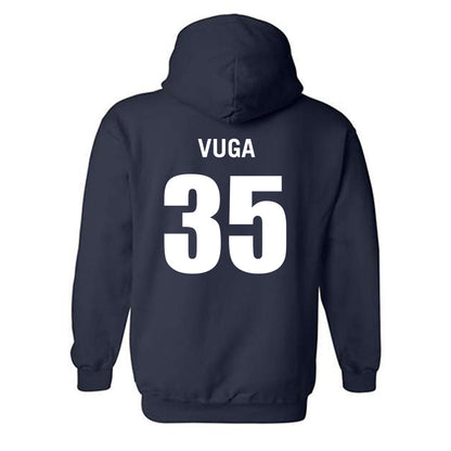 Monmouth - NCAA Men's Basketball : klemen Vuga - Replica Shersey Hooded Sweatshirt