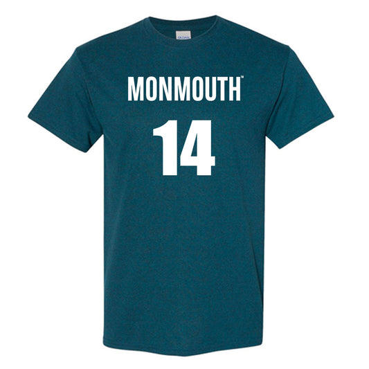 Monmouth - NCAA Men's Basketball : Jack Holmstrom - Replica Shersey Short Sleeve T-Shirt