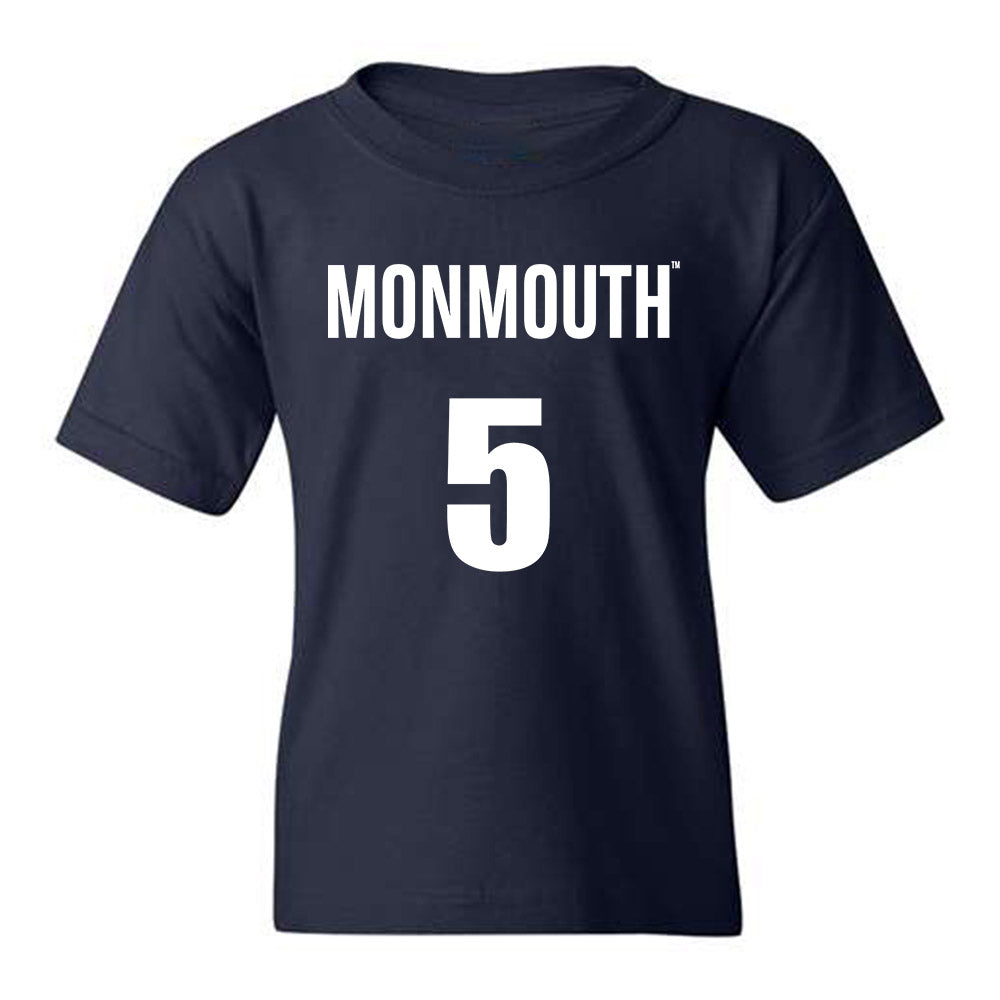 Monmouth - NCAA Men's Basketball : Corey Miller - Youth T-Shirt Replica Shersey
