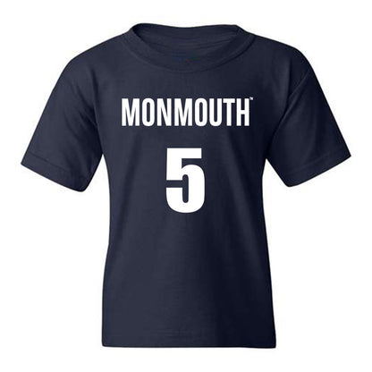 Monmouth - NCAA Men's Basketball : Corey Miller - Youth T-Shirt Replica Shersey
