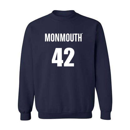 Monmouth - NCAA Men's Basketball : Quinn Peters - Replica Shersey Sweatshirt