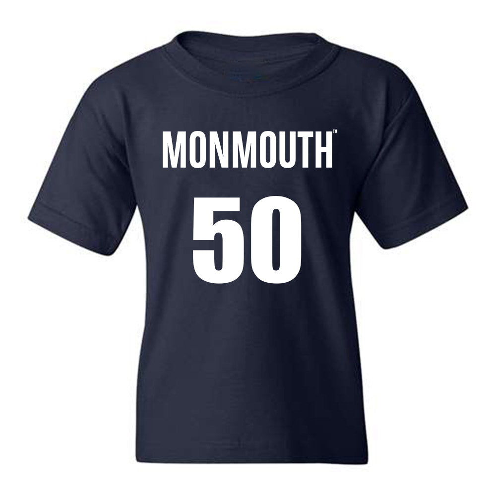 Monmouth - NCAA Men's Basketball : Braedan Allen - Youth T-Shirt Replica Shersey