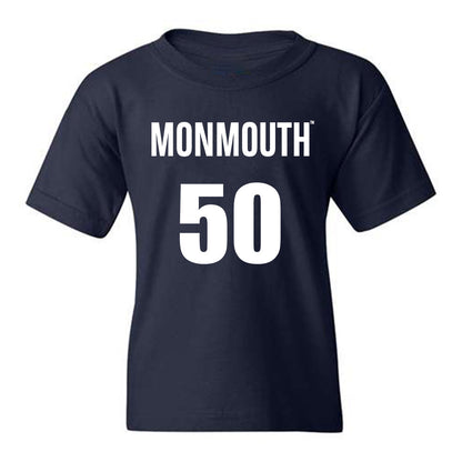 Monmouth - NCAA Men's Basketball : Braedan Allen - Youth T-Shirt Replica Shersey