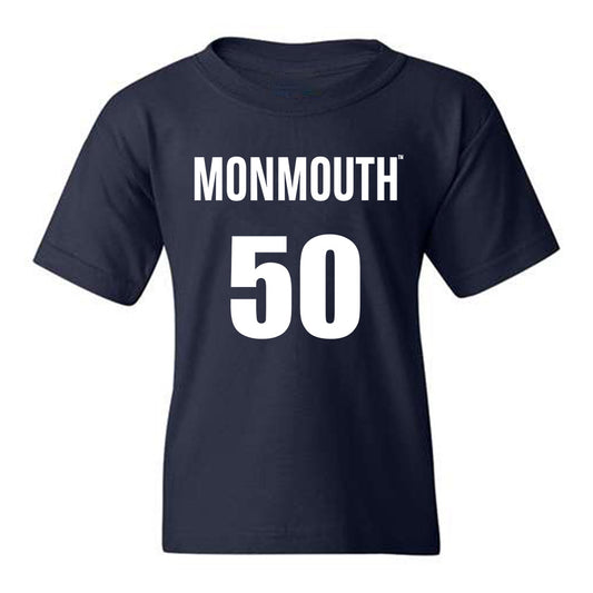 Monmouth - NCAA Men's Basketball : Braedan Allen - Youth T-Shirt Replica Shersey