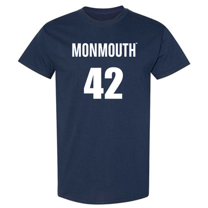 Monmouth - NCAA Men's Basketball : Quinn Peters - Replica Shersey Short Sleeve T-Shirt