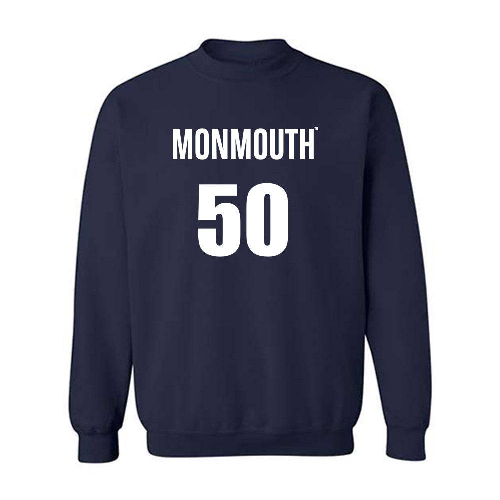 Monmouth - NCAA Men's Basketball : Braedan Allen - Crewneck Sweatshirt Replica Shersey