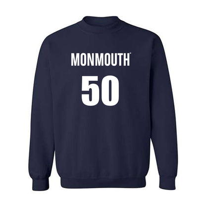 Monmouth - NCAA Men's Basketball : Braedan Allen - Crewneck Sweatshirt Replica Shersey