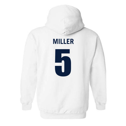 Monmouth - NCAA Men's Basketball : Corey Miller - Hooded Sweatshirt Replica Shersey