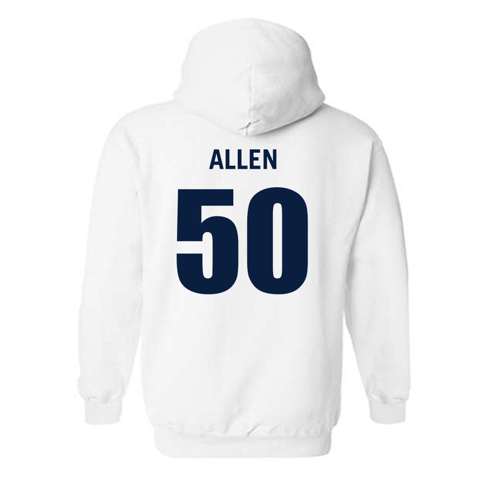 Monmouth - NCAA Men's Basketball : Braedan Allen - Hooded Sweatshirt Replica Shersey