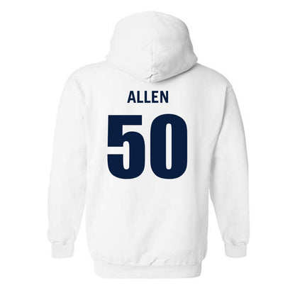 Monmouth - NCAA Men's Basketball : Braedan Allen - Hooded Sweatshirt Replica Shersey